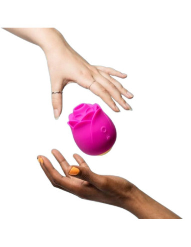 ROMP - ROSE 2.0 CLITORAL SUCTION TOOL PINK SHAPE LIMITED EDITION