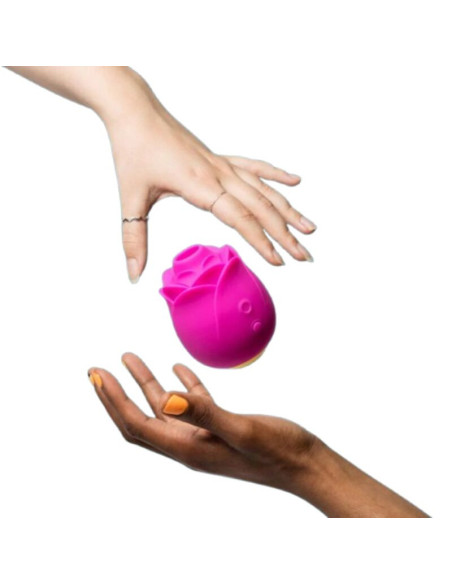 ROMP - ROSE 2.0 CLITORAL SUCTION TOOL PINK SHAPE LIMITED EDITION