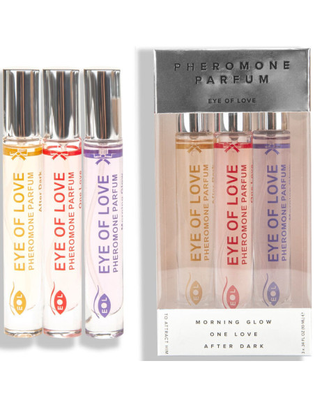 EYE OF LOVE - EOL PHR PARFUM 10 ML SET-3 - MORNING GLOW, ONE LOVE, AFTER DARK