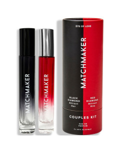 EYE OF LOVE – MATCHMAKER FEROMONŲ 2 DALIŲ RINKINYS POROMS, PRITRAUKIANTIS JĄ IR JĮ, 20 ML