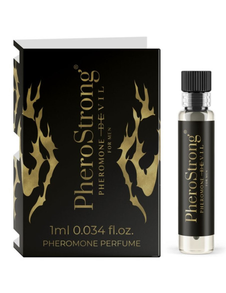 PHEROSTRONG - FEROMONŲ KVEPALAS VELNIŠKAS VYRAMS 1 ML