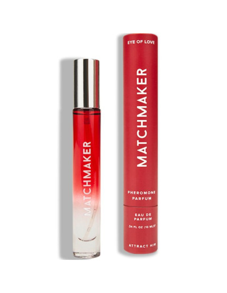EYE OF LOVE - MATCHMAKER RAUDONOJO DEIMANTO FEROMONO KVEPALAS, PRITRAUKIANČIOS JĮ 10 ML