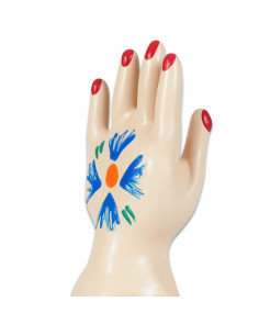 CONDOMERIE - HANDPAINTED NOVELTY CONDOMS HAND MODEL 1 2