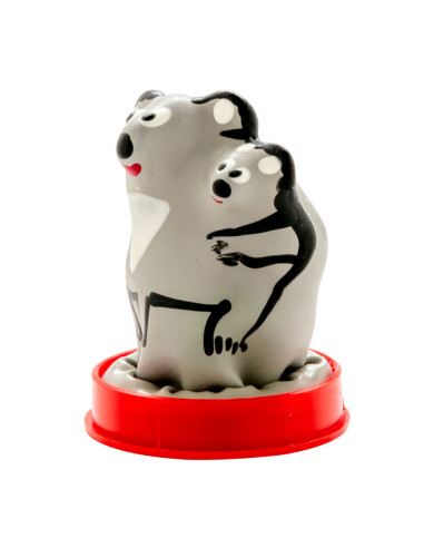 CONDOMERIE - HANDPAINTED NOVELTY CONDOMS KOALA YOUNG