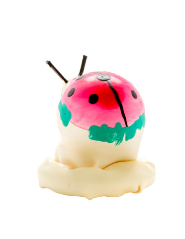 CONDOMERIE - HANDPAINTED NOVELTY CONDOMS LADYBIRD MODEL 1