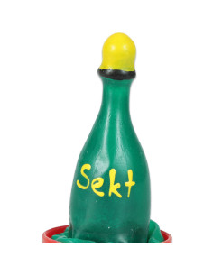 CONDOMERIE - HANDPAINTED NOVELTY CONDOMS CHAMPAGNE