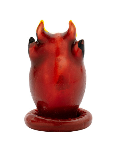 CONDOMERIE - HANDPAINTED NOVELTY CONDOMS BULL MODEL 1