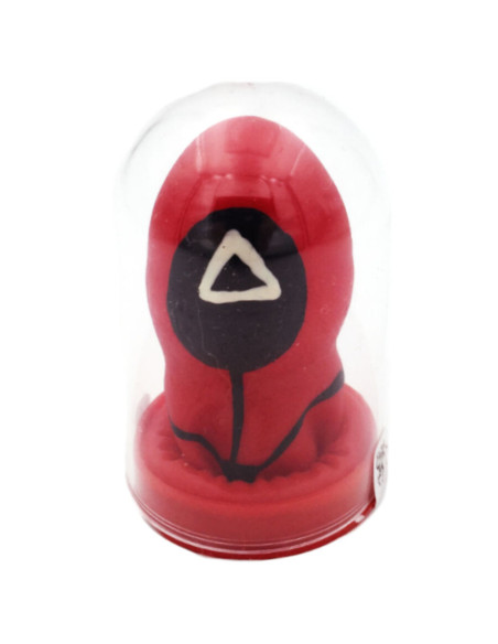 CONDOMERIE - HANDPAINTED NOVELTY CONDOMS TRIANGLE