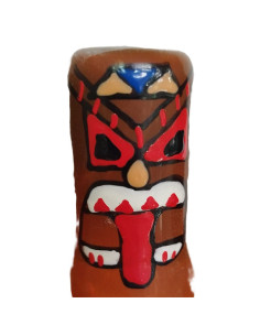 CONDOMERIE - HANDPAINTED NOVELTY CONDOMS TIKI TOTEM-01