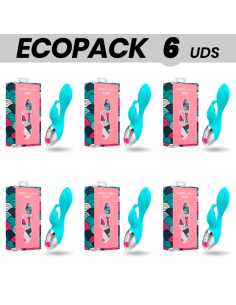 ECOPACK 6 VIENETAI - HAPPY LOKY MIKI SU KLITORIAUS MASAŽUOKLIU