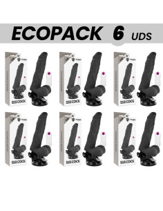ECOPACK 6 VIENETAI - BASECOCK VIBRADOR ARTICULAR Control REMOTO NEGRO 21 CM -O- 5 CM