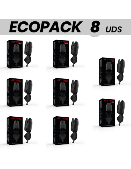 ECOPACK 8 UNITS - JAMYJOB MASTURBATOR STROKER VIBRATOR 2 MOTORS