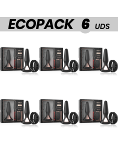 ECOPACK 6 UNITS - ANBIGUO WATCHME REMOTE CONTROL VIBRATOR ANAL PLUG ALEXANDRU