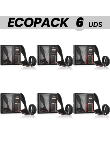 ECOPACK 6 UNITS - ANBIGUO WATCHME REMOTE CONTROL VIBRATOR ANAL PLUG VERNET