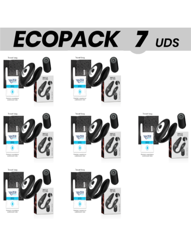 ECOPACK 7 VIENETAI - BRILLY GLAM POROS PULSUOJANTIS IR VIBRUOJAMAS NUOTOLINIO VALDYMO PULTAS