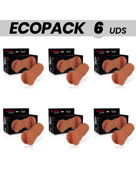 ECOPACK 6 VIENETAI - JAMYJOB SIGNATURE VIVIAN VAGINOS MASTURBATORIUS