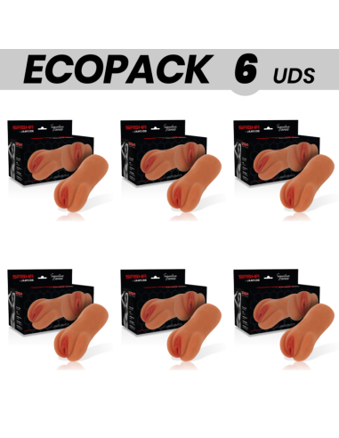 ECOPACK 6 VIENETAI – JAMYJOB SIGNATURE SASHA VAGINA MASTURBATOR