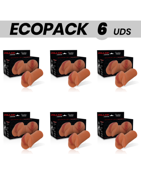 ECOPACK 6 UNITS - JAMYJOB SIGNATURE PAULINA VAGINA MASTURBATOR