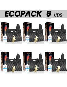 ECOPACK 6 UNITS - IBIZA HEATING RABBIT VIBRATOR