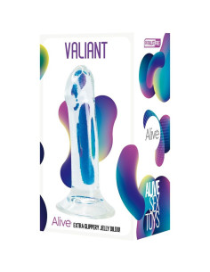 ALIVE - VALIANT REALISTIC PENIS TRANSPARENT 16 CM 2