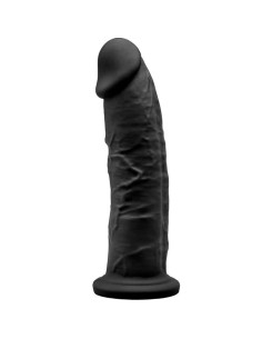 SILEXD - MODEL 2 REALISTIC PENIS PREMIUM SILEXPAN SILICONE BLACK 19 CM