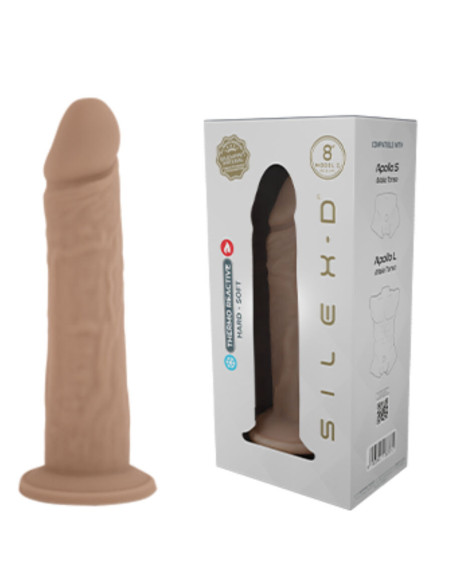 SILEXD - REALISTINIS VARPOS MODELIS 8 SKYSTAS SILIKONAS 20,6 CM