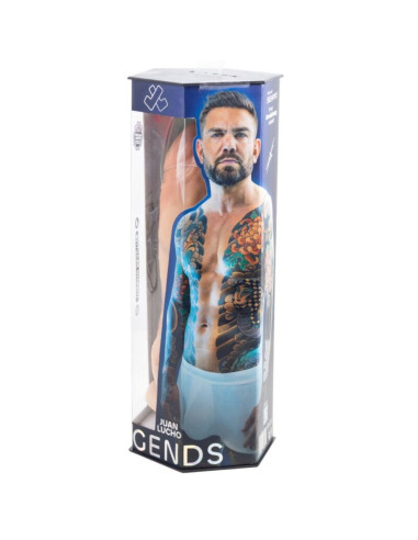 SILEXD - JUAN LUCHO LEGENDS SUPER REALISTIC PENIS THERMO REACTIVE PREMIUM SILEXPAN 23.3 CM