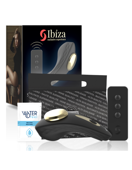 IBIZA - SILIKONINIS KELNAITĖS VIBRATORIUS SU NUOTOLINIO VALDYMO VALDYMU