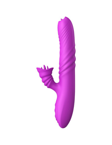 ARMONY - ANGELIA MULTIFUNCTION VIBRATOR DOUBLE TONGUE VIOLET HEAT EFFECT