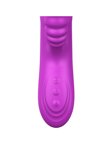 ARMONY - ANGELIA MULTIFUNCTION VIBRATOR DOUBLE TONGUE VIOLET HEAT EFFECT
