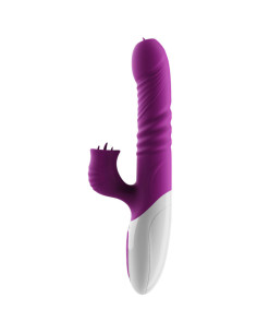 ARMONY - DOUBLE TONGUE VIBRATOR and THRUSTING VIOLET HEAT EFFECT 2