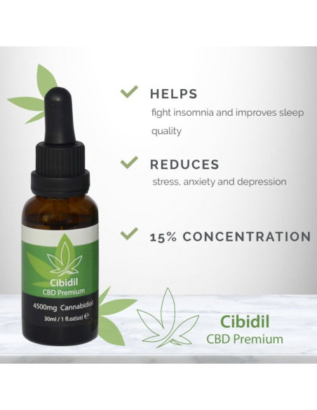 500 COSMETICS - CIBIDIL RELAXING CBD OIL 15 30 ML