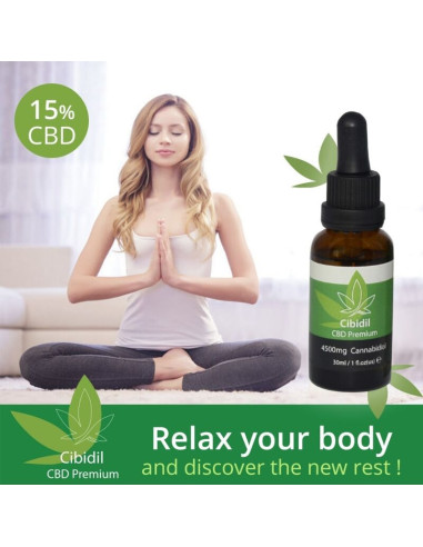 500 COSMETICS - CIBIDIL RELAXING CBD OIL 15 30 ML