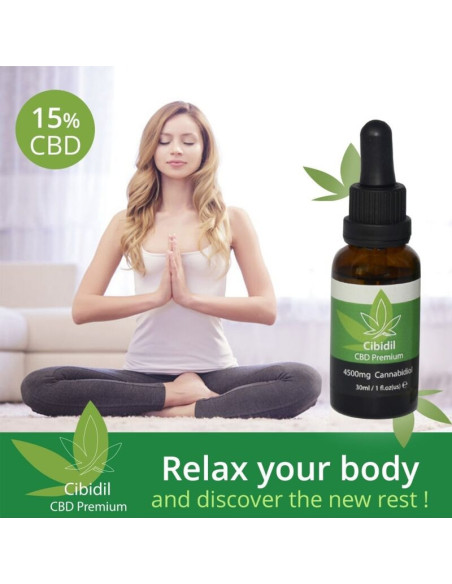 500 COSMETICS - CIBIDIL RELAXING CBD OIL 15 30 ML