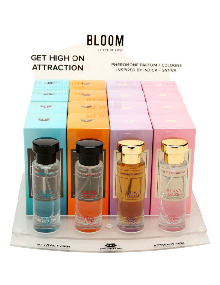 EYE OF LOVE - BLOOM DISPLAY 4X4 PERFUMES 30 ML