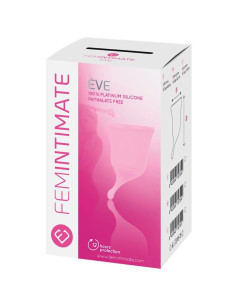 FEMINTIMATE - EVE NEW SILICONE MENSTRUAL CUP - SIZE L 2