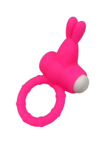 ARMONY - MS BUNNY VIBRACINIS ŽIEDAS SILIKONINIS ROŽINIS