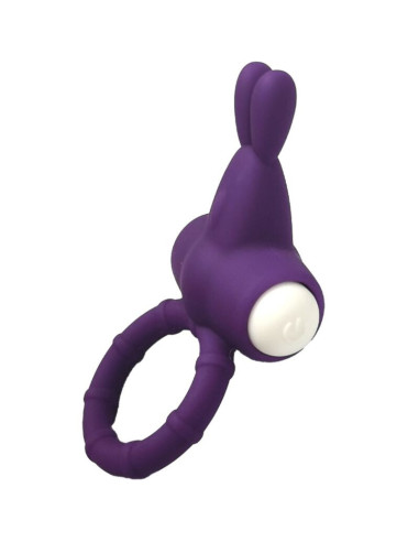 ARMONY - MS BUNNY VIBRACINIS ŽIEDAS SILIKONINIS VIOLETINIS
