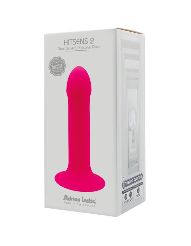 ADRIEN LASTIC - HITSENS 2 silikoniniai dildo rožiniai