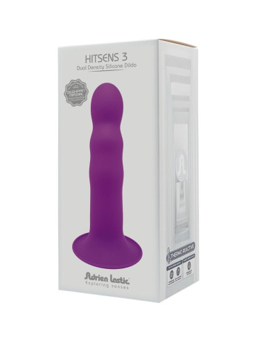 ADRIEN LASTIC - HITSENS 3 SILICONE DILDO VIOLET