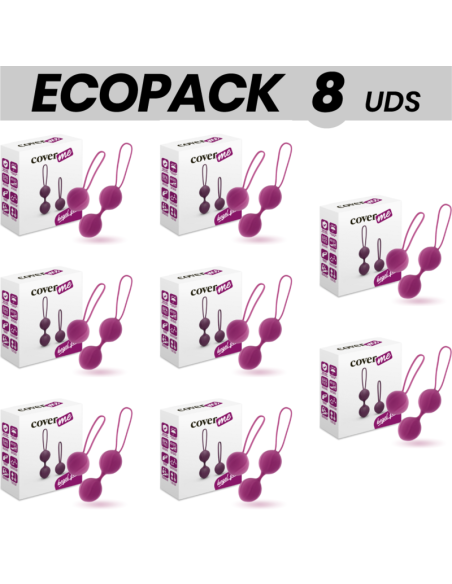 ECOPACK 8 VIENETAI - COVERME KEGEL DUBENIES TRENIRUOKLIS ALYVINĖ SPALVA