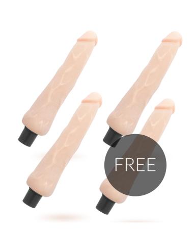 LOVECLONE - RAGNAR SELF LUBRICATION VIBRATOR 24.5 CM -O- 3.5 CM 3 1 FREE