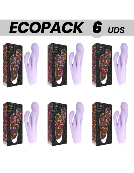 ECOPACK 6 UNITS - MIA GUELL ORGASMIC VIBRATOR 3 MOTORS