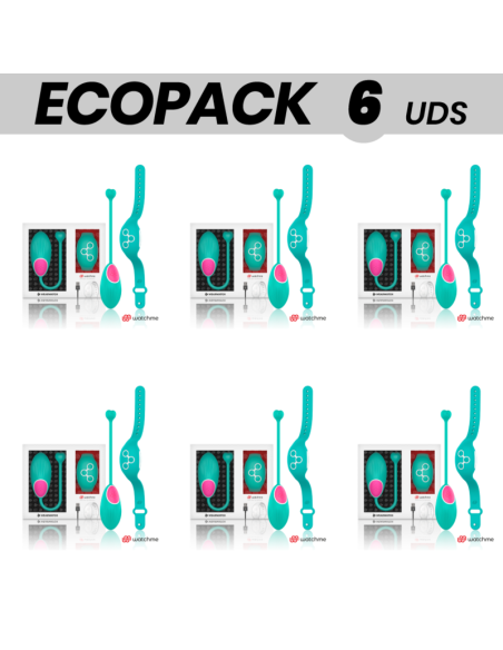 ECOPACK 6 UNITS - WEARWATCH EGG REMOTE CONTROL TECHNOLOGY WATCHME SEAWATER
