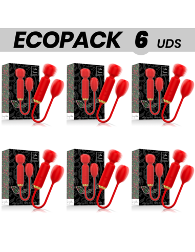 ECOPACK 6 VIENETAI - MIA TOSCANA DVIGUBAS MALONUMUI VIBRUOJAMAS KIAUŠINIS