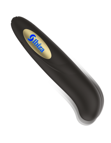 IBIZA - CLIT STIMULATOR USB CHARGER 10 VIBRATION MODES GOLDEN 13 X 2,9