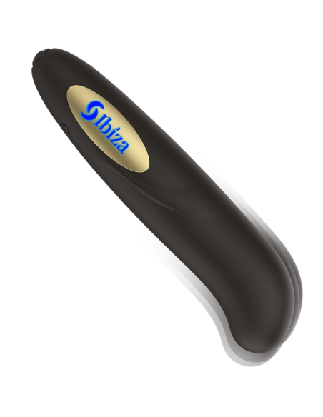 IBIZA - CLIT STIMULATOR USB CHARGER 10 VIBRATION MODES GOLDEN 13 X 2,9