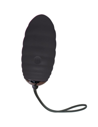 ADRIEN LASTIC - OCEAN BREEZE 2.0 RECHARGEABLE VIBRATING EGG REMOTE CONTROL BLACK