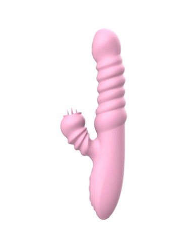 ARMONY - VIBRATOR MULTIFUNCTION WITH STIMULATING TONGUE HEAT EFFECT PINK