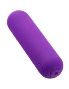 ARMONY - SPLASH HAHA VIBRATORIUS SILIKONINIS KULEKOS 10 VIBRAVIMŲ 75 X 19 CM VIOLETINIS